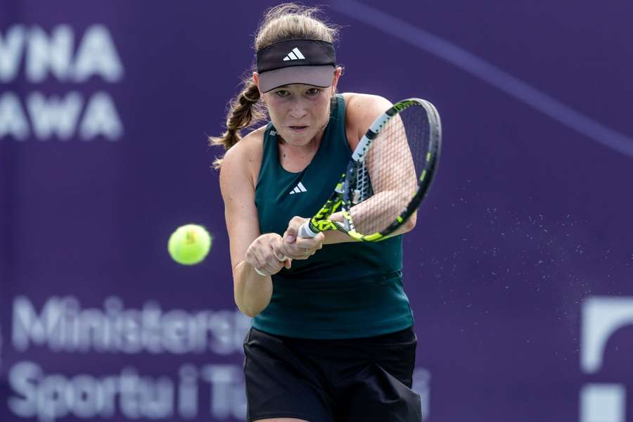 Dominika Šalková během turnaje v Jiujiangu.