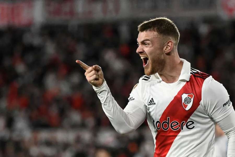 Lucas Beltrán leva 17 golos em 34 jogos pelo River Plate