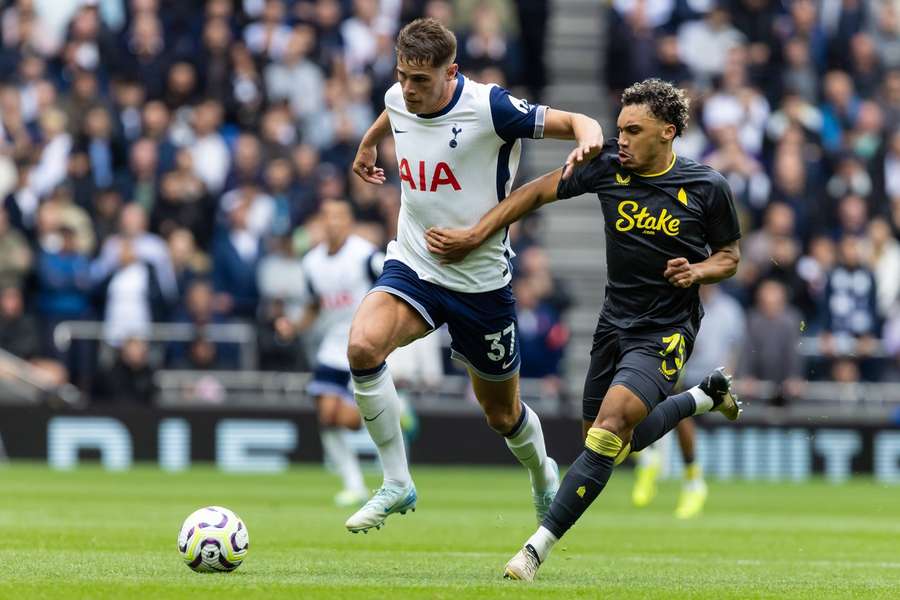 Roman Dixon in action against Spurs