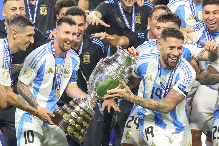 Argentina foi campeã da última edição da Copa América, celebrando o bicampeonato consecutivo do torneio