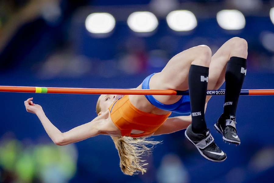 Weerman kwam 3 centimeter hoger dan het oude record van 1,93, dat sinds 2014 op naam stond van Nadine Broersen