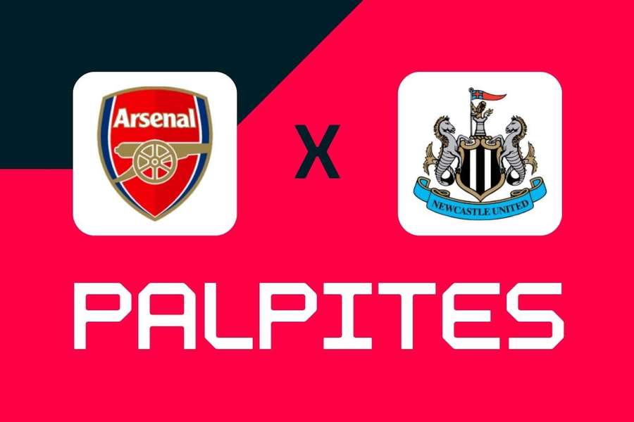 Arsenal e Newcastle se enfrentam neste sábado (25), no Emirates Stadium.