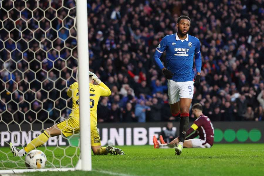 Chermiti festeja pelo Rangers