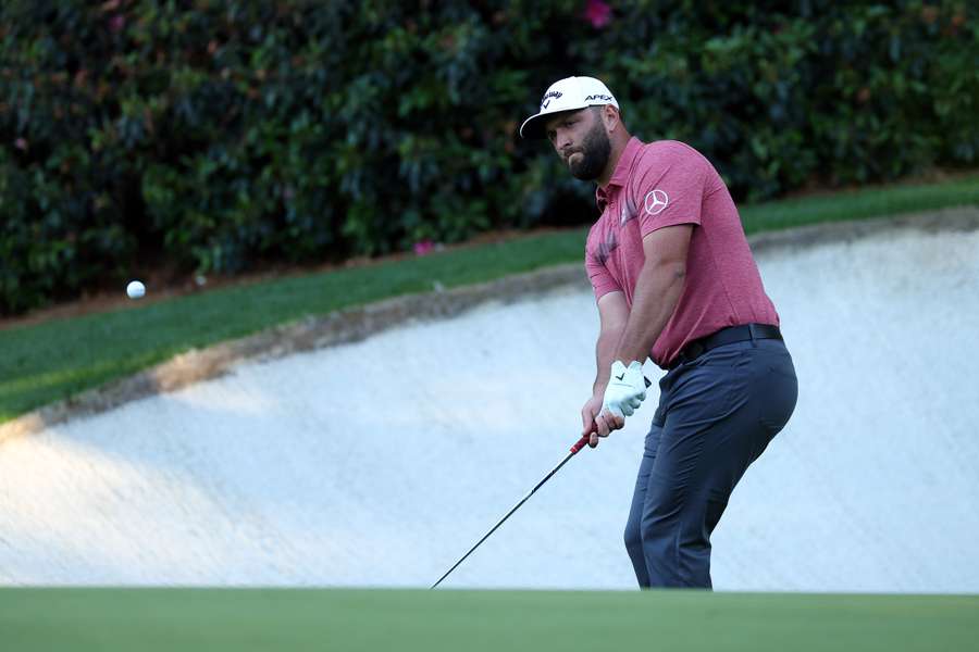 Jon Rahm trak sig sejrrigt ud af US Masters.