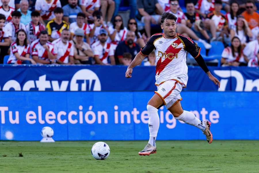 Andrei Rațiu în meciul cu Espanyol