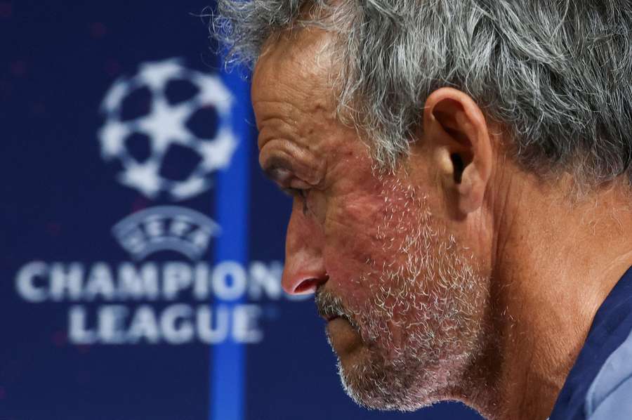 Luis Enrique à Budapest ce vendredi. Luis Enrique à Budapest ce vendredi.
