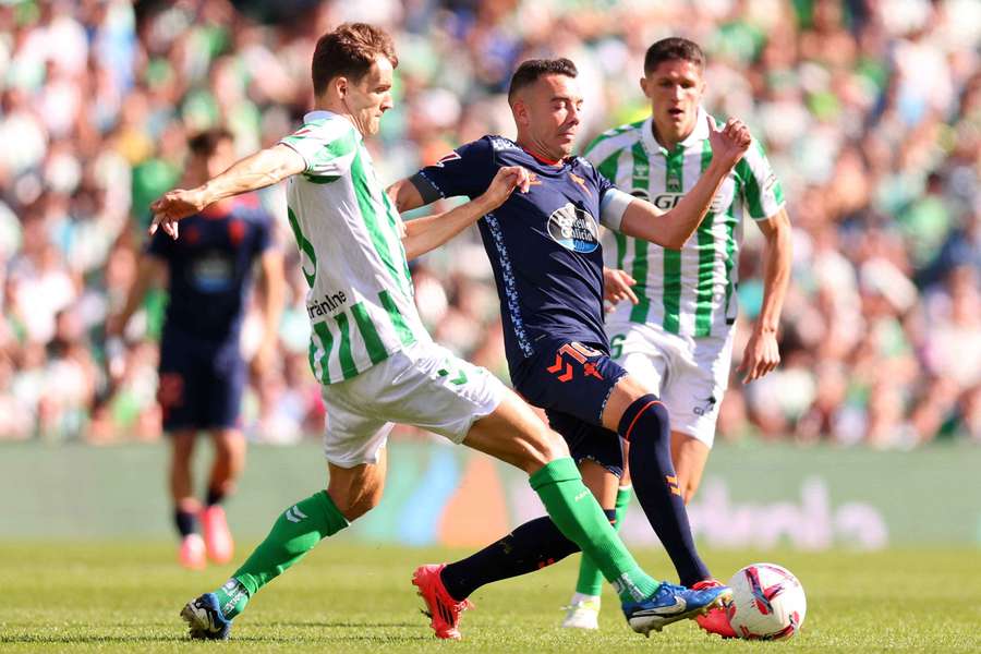 El Betis y el Celta se enfrentaron en el Benito Villamarín