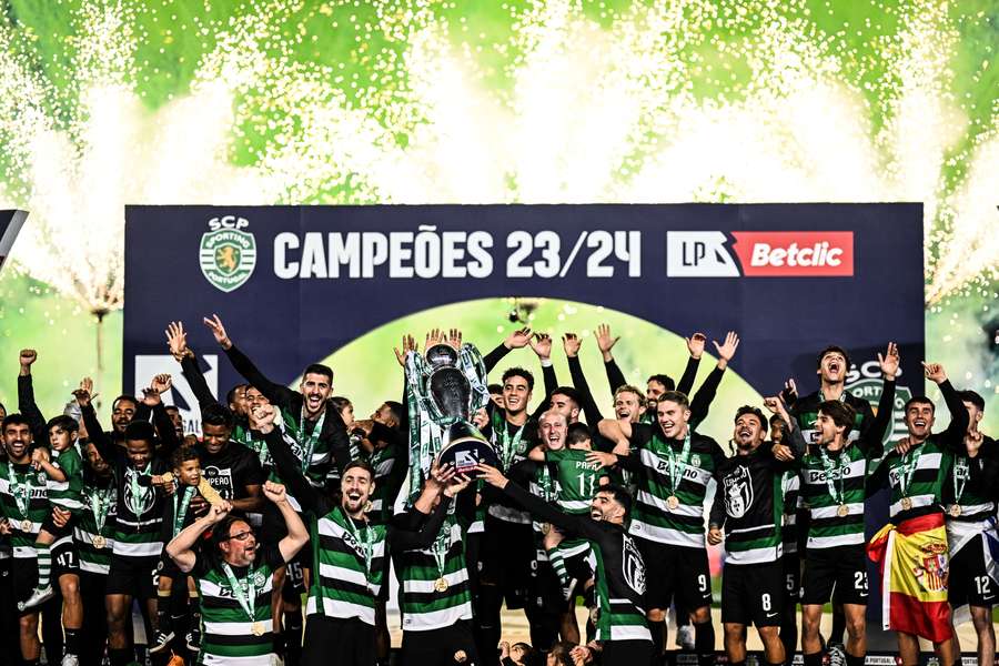 Sporting won the league title