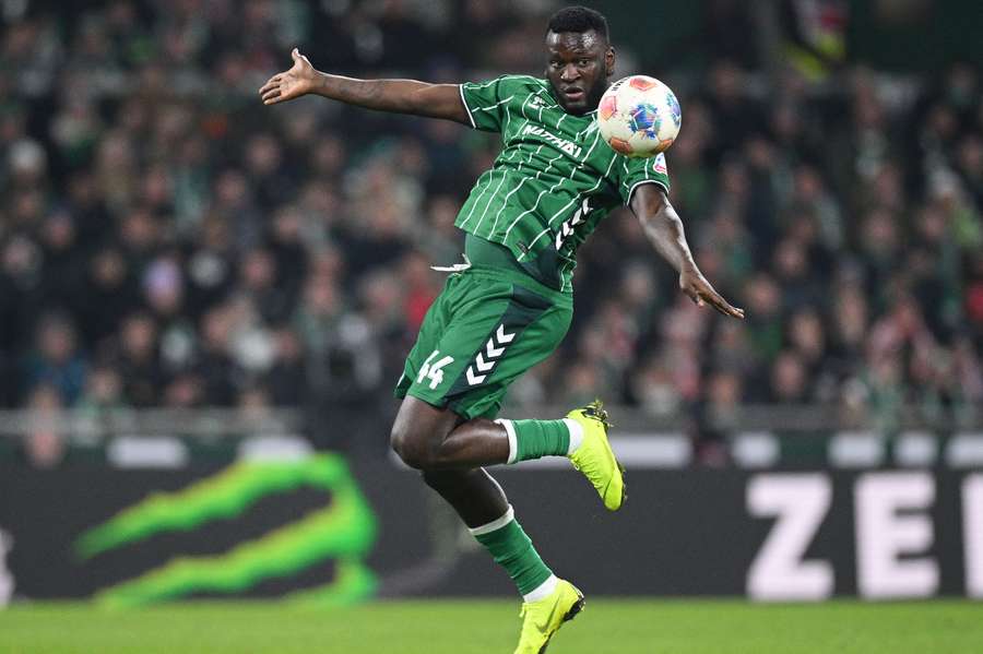 Leihspieler Boniface ist bei Werder noch nicht glücklich geworden Leihspieler Boniface ist bei Werder noch nicht glücklich geworden
