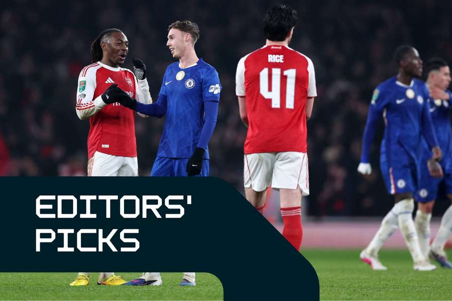 Arsenal face Chelsea this weekend