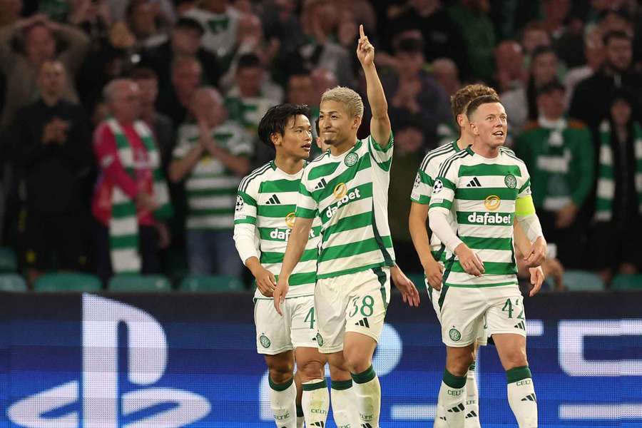 Daizen Maeda var onsdag aften på pletten for Celtic.