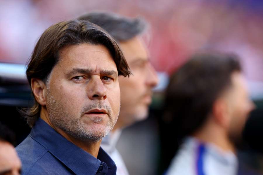 Mauricio Pochettino, en el último partido de EE. UU. en el Mundial Mauricio Pochettino, en el último partido de EE. UU. en el Mundial