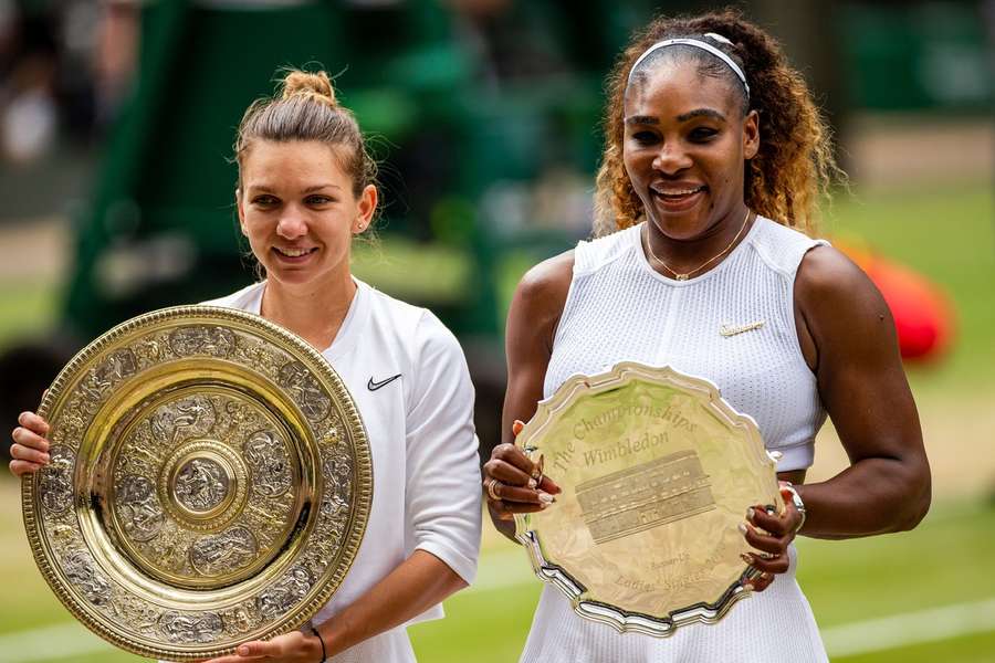 Simona Halep a învins-o pe Serena Williams în finala de la Wimbledon din 2019