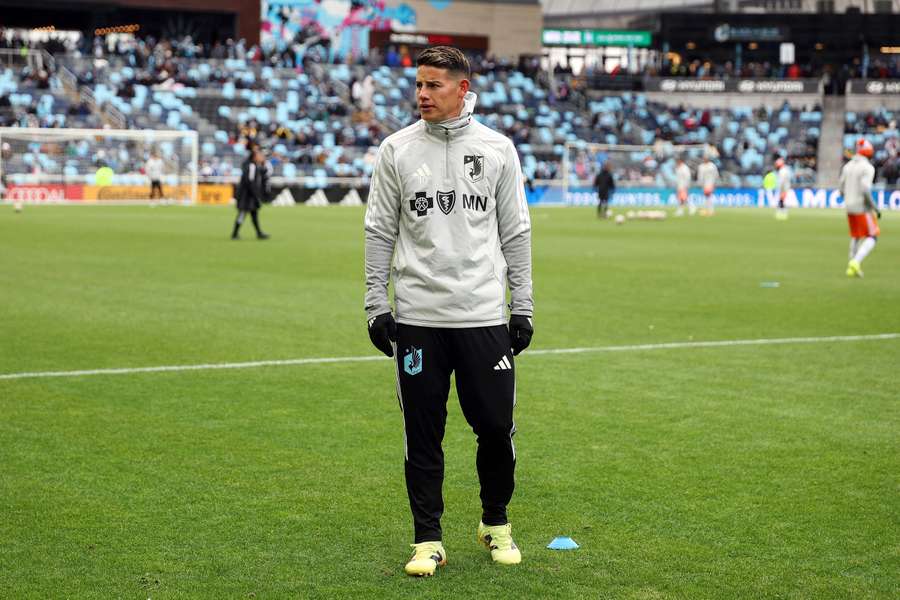 James Rodríguez, fuera de la lista de Minnesota