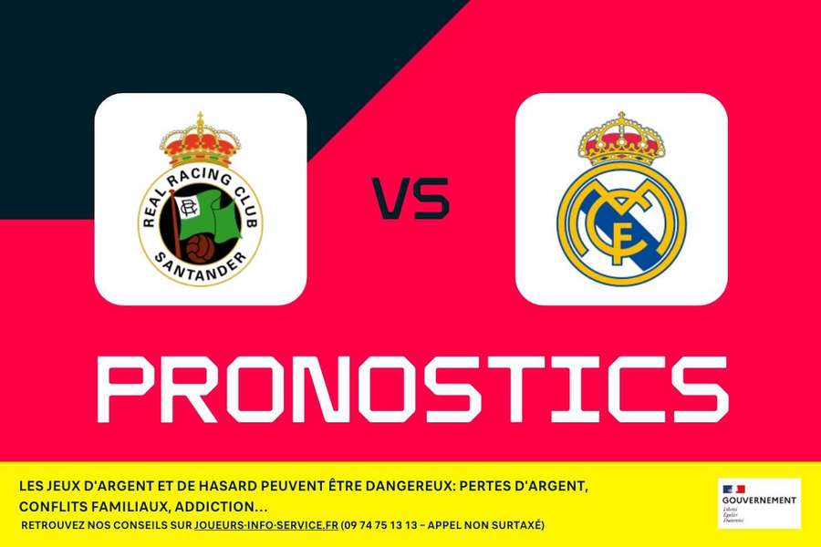 Racing de Santander - Real Madrid : pronostics, meilleurs paris et cotes (Liga)