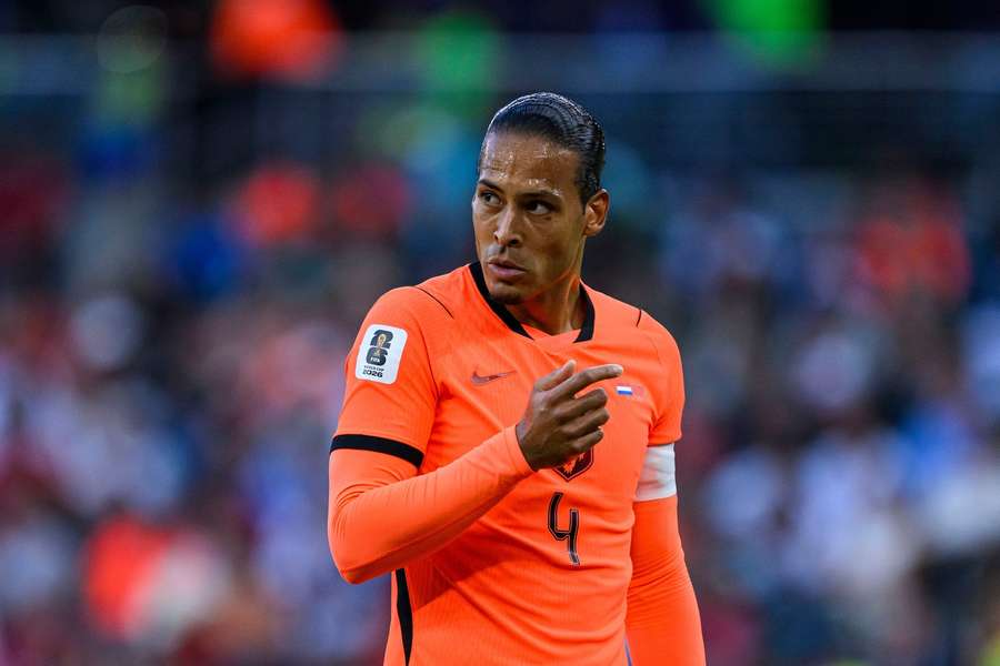 Netherlands and Liverpool captain Virgil van Dijk.