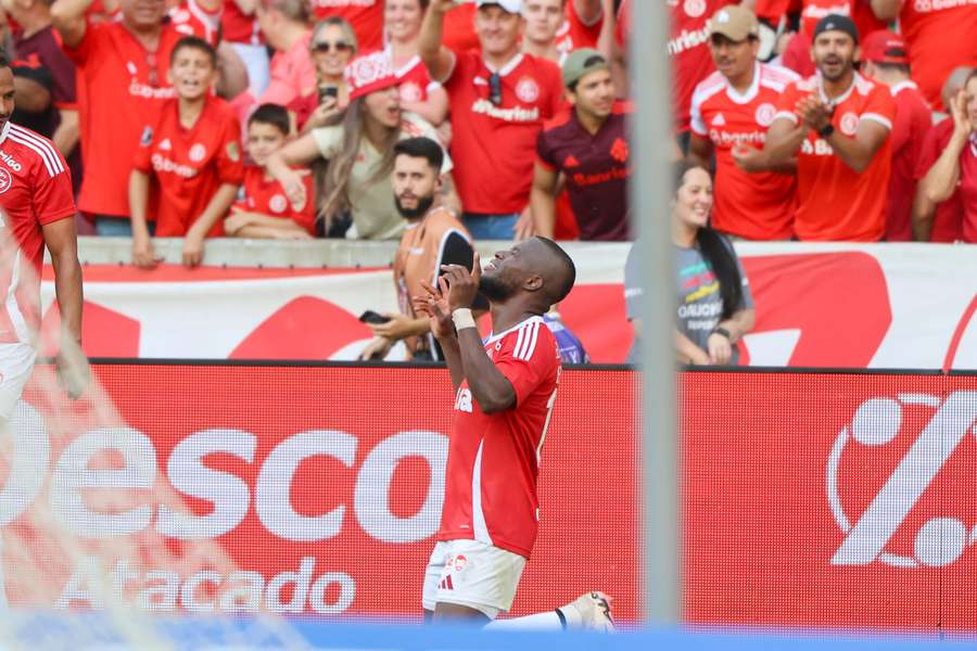 Enner Valencia fez o gol do Internacional