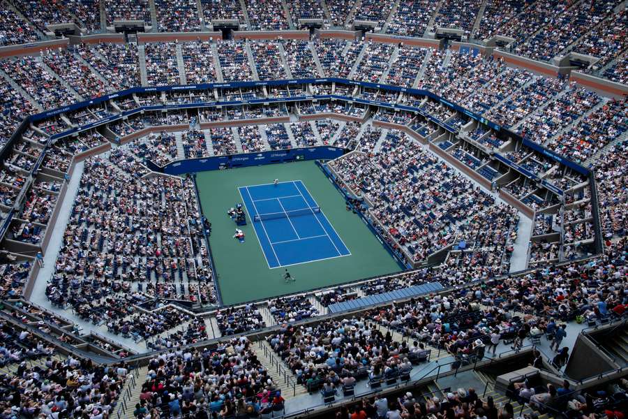 Het Arthur Ashe Stadium in New York