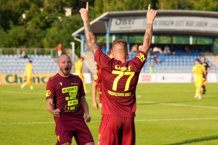 Ústí nad Labem i ve druhé lize překvapilo fanoušky.