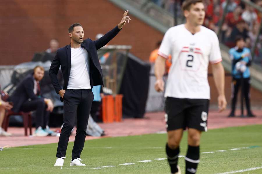 Domenico Tedesco a admis qu'il regrettait sa décision