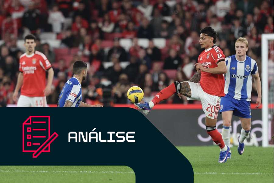 Ríos em ação contra o FC Porto