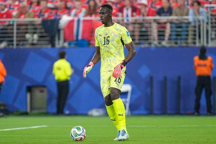 Senegal’s Edouard Mendy Senegal’s Edouard Mendy
