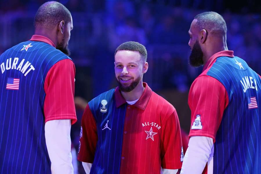 Durant, Curry en James gaan naar alle waarschijnlijkheid naar de Spelen