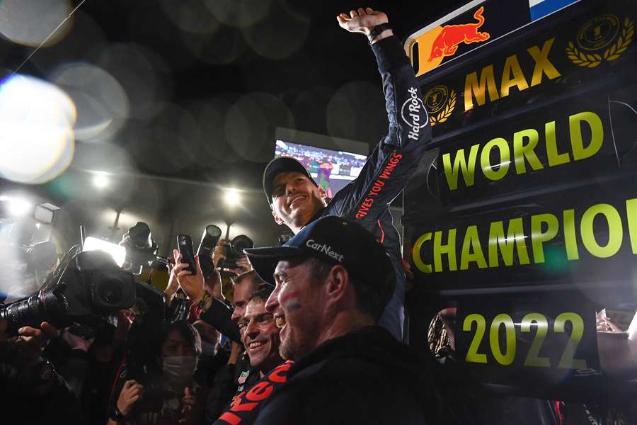 Max Verstappen campeón del mundo F1 2022