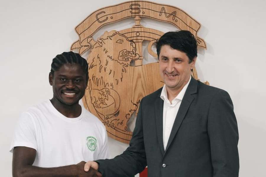 Limbombe assinou pelo Marítimo Limbombe assinou pelo Marítimo