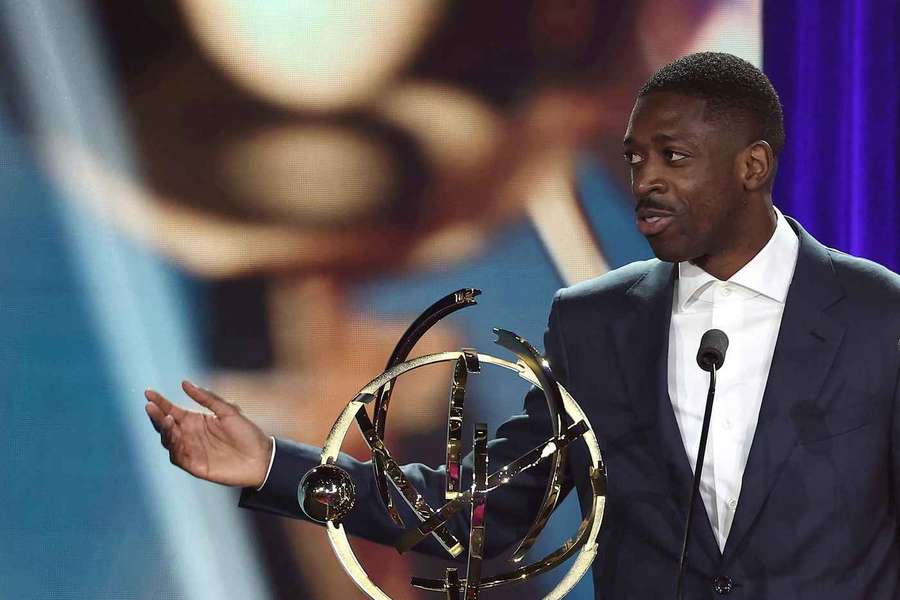 Ousmane Dembélé a été sacré meilleur joueur de Ligue 1.