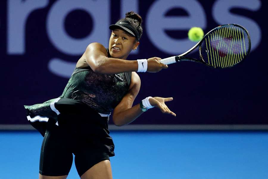 Naomi Osaka earned back-to-back wins for the first time in almost two years