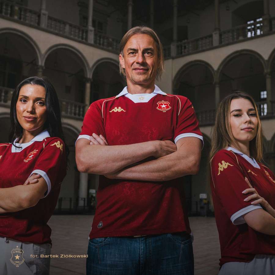 Jubileuszowa koszulka Wisły Kraków Jubileuszowa koszulka Wisły Kraków