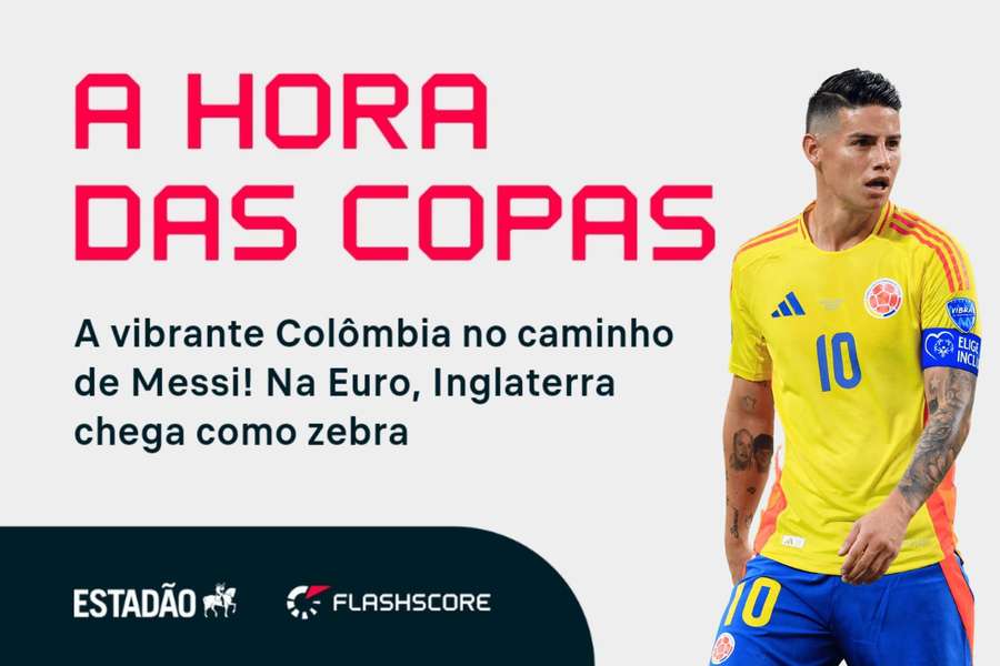 Colômbia, de James, quer fechar Copa América com chave de ouro no domingo