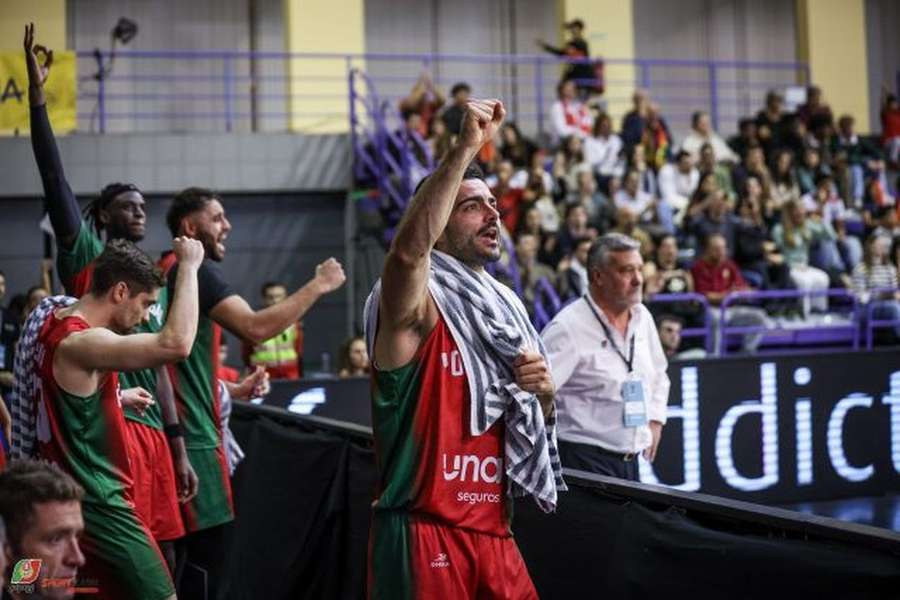 Diogo Ventura, base da Seleção Nacional de basquetebol