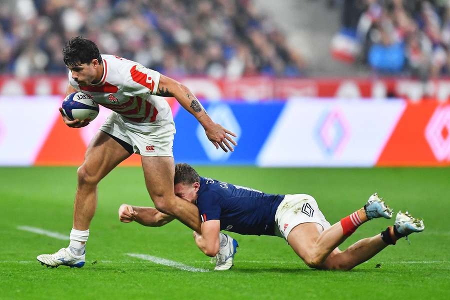 Dylan Riley scored tries in six of Japan's last nine fully capped internationals.