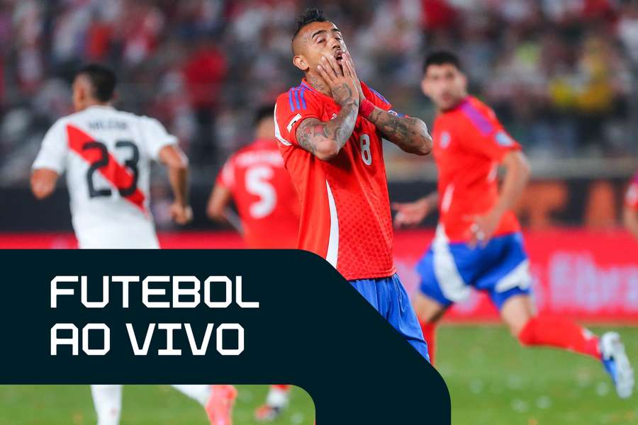 Na volta de Arturo Vidal, a seleção chilena amargou mais um tropeço