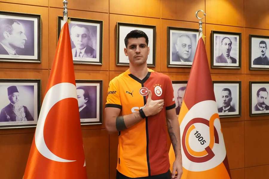 Morata made his Galatasaray debut