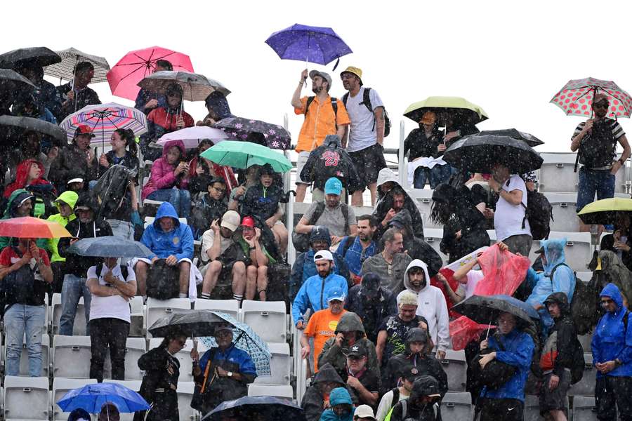 Aficionados presentes en el Foro Itálico, donde se disputa el Masters 1000 de Roma