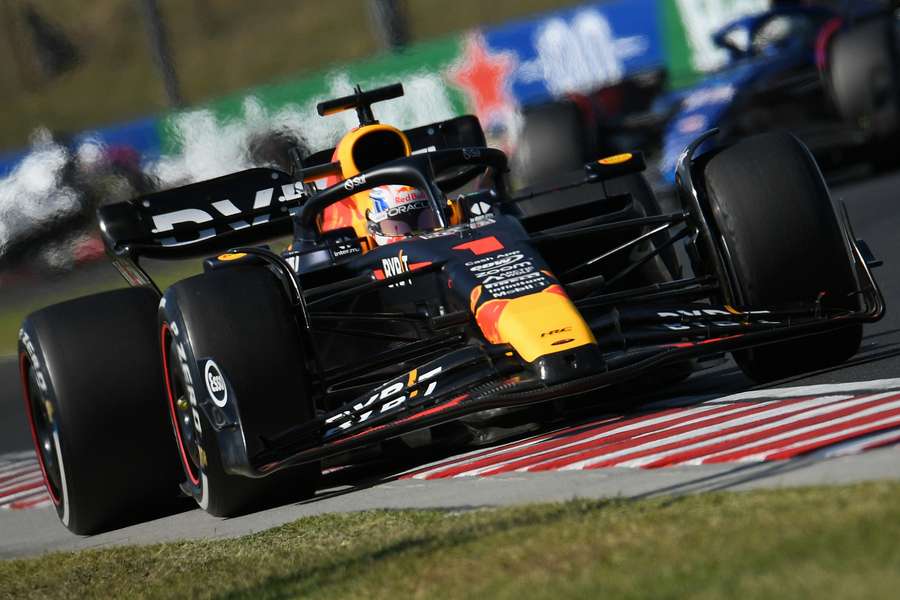 Verstappen secured his seventh straight win