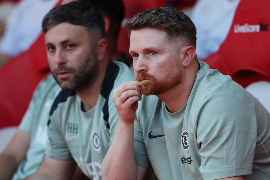 Chelsea's interim manager Calum McFarlane