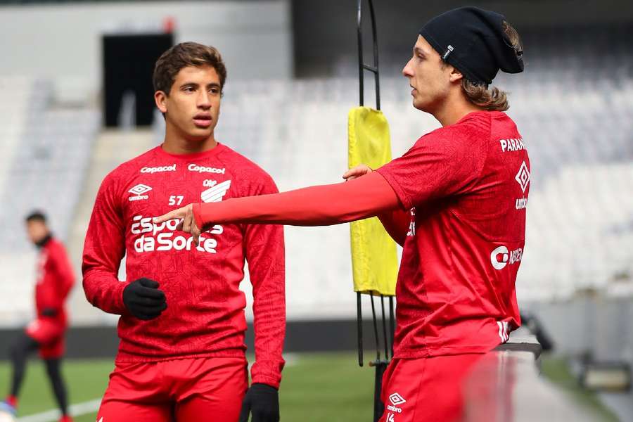 Athletico-PR realizou um treinamento na Ligga Arena antes do duelo com o Belgrano