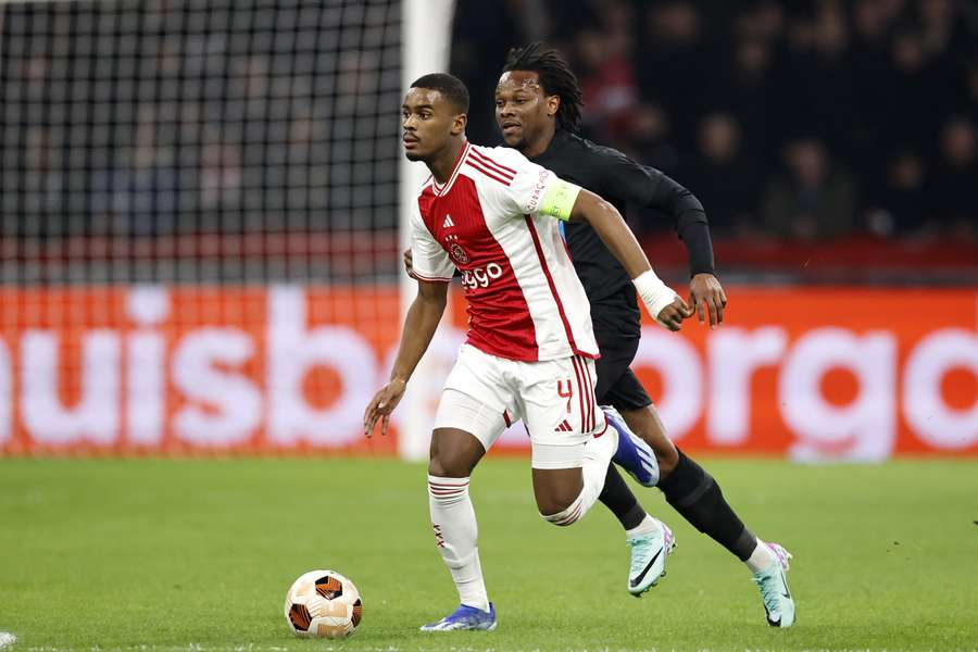 Jorrel Hato bereikte met Ajax de knock-outfase van de UEFA Europa Conference League