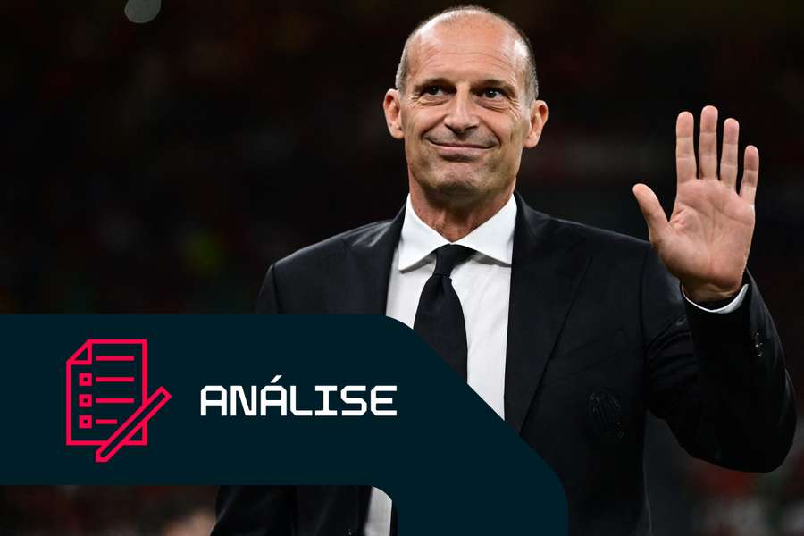 Massimiliano Allegri, treinador do AC Milan