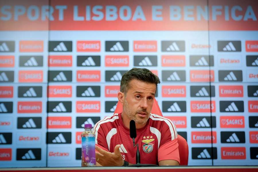 Marco Silva, treinador do Benfica Marco Silva, treinador do Benfica