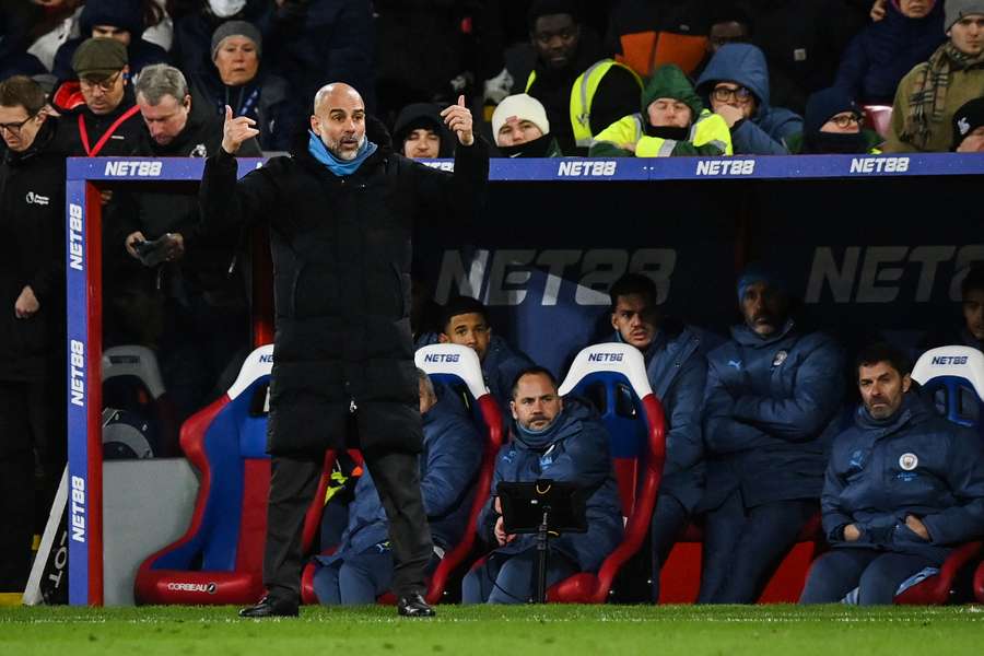 Pep Guardiola ce samedi.