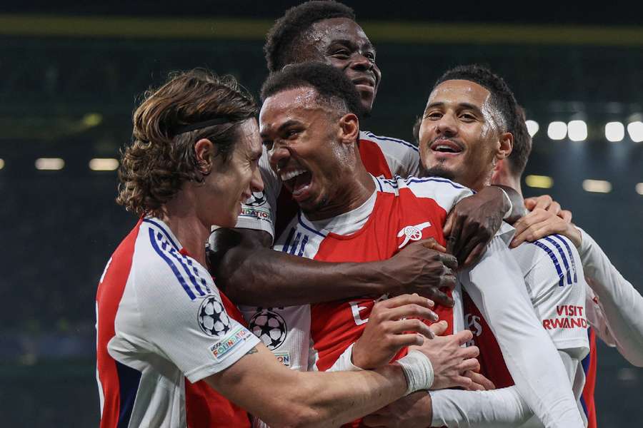Gabriel Magalhães fez um dos gols do Arsenal no confronto