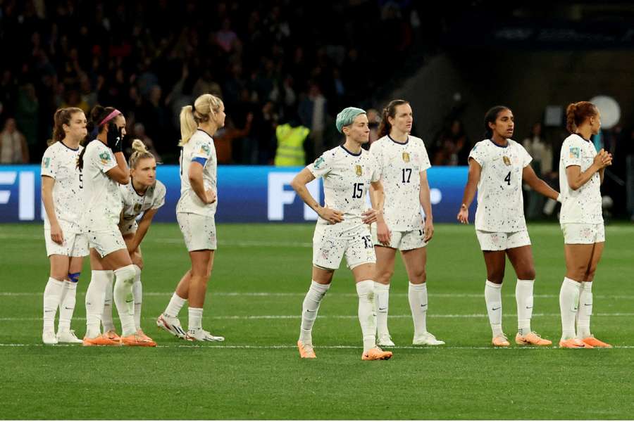 The US team were favourites at the World Cup 