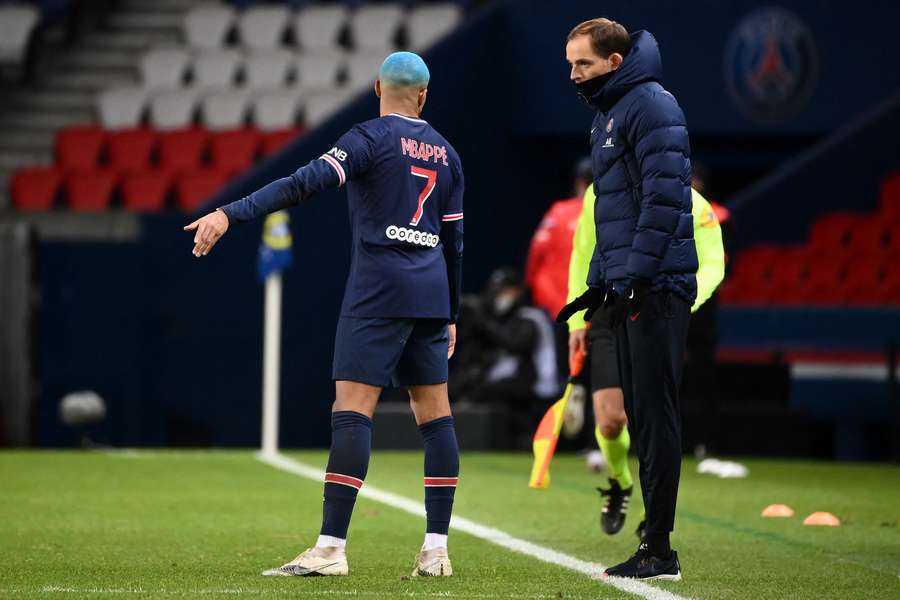 Mbappé y Tüchel