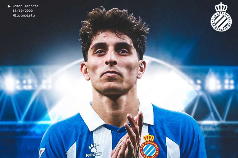Ramón Terrats firma cedido con el Espanyol por una temporada Ramón Terrats firma cedido con el Espanyol por una temporada