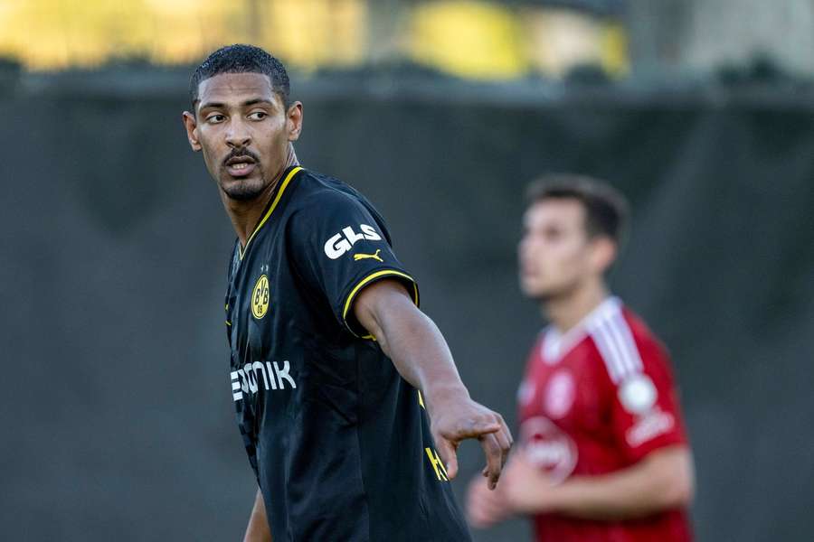 Haller said he hoped to be fit for Dortmund's first competitive match of 2023